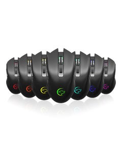 YWYT Wireless Mouse Rechargeable Mute Mouse Black  - Image 4