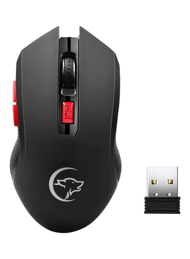 YWYT - Wireless Gaming Mouse Black/Red - Image 1