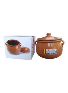 Corzana Porcelain Pot With Lid Orange 4.5Liters  - Image 2