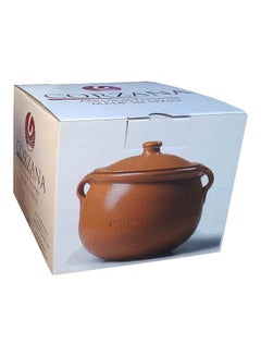 Corzana Porcelain Pot With Lid Orange 4.5Liters  - Image 3