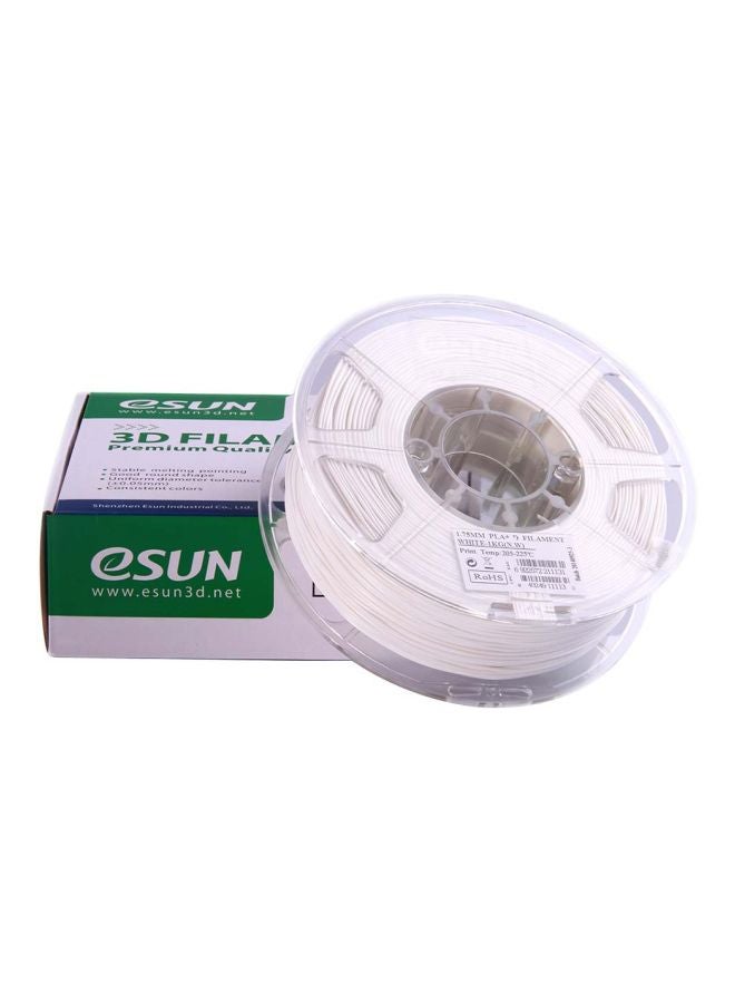 eSUN - 3D Printer Filament Refill Roll White - Image 1