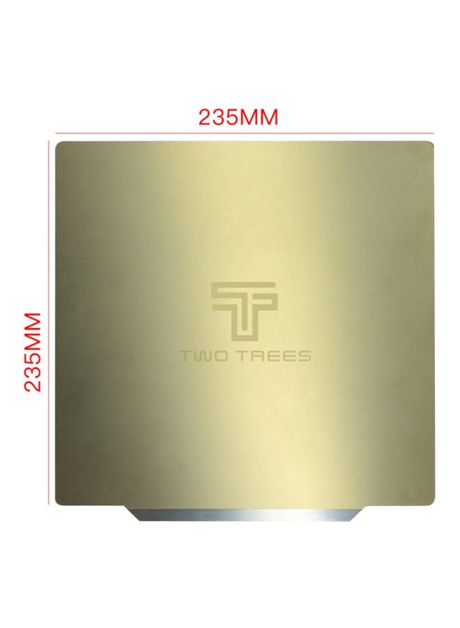 Two Trees Magnetic Sticker For 3D Printer Gold  - Image 2