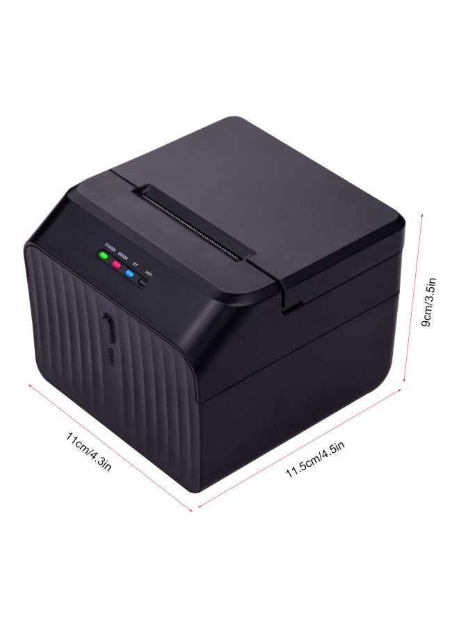 Aibecy Desktop Thermal Receipt Printer 4.3x3.5x4.5inch Black  - Image 4