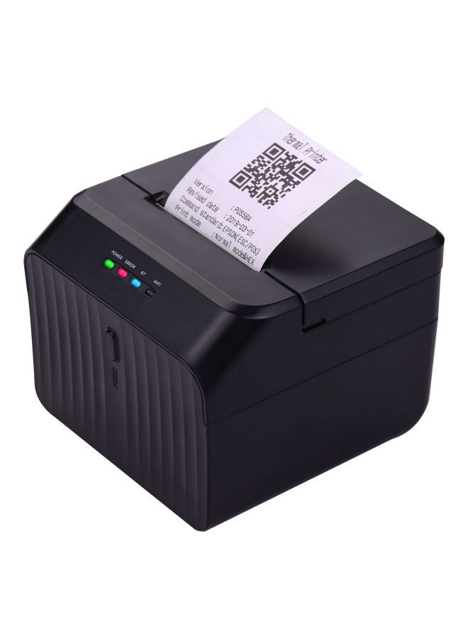 أيبيسي طابعة إيصالات دفع حرارية مناسبة للوضع على المكتب 4.3x3.5x4.5بوصة أسود - Image 3