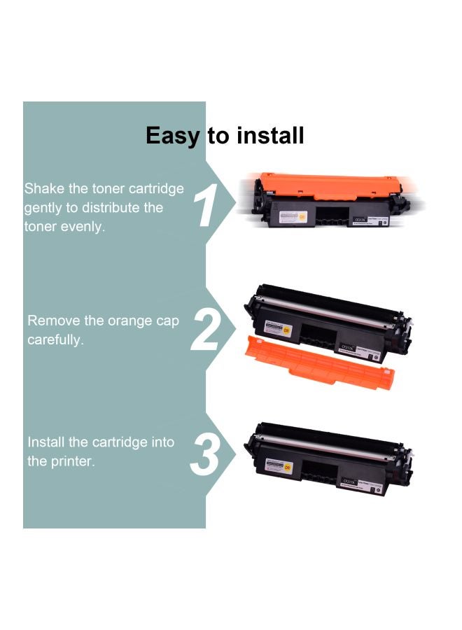 Aibecy - Replacement Toner Cartridge For HP LaserJet Pro M102a M102w MFP M130a M130nw M130fn M130fw Printer Black - Image 1
