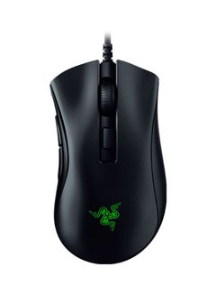 Razer Deathadder V2 Mini With Mouse Grip Tapes Gaming Mouse, 20K Dpi Optical Sensor Switch, Chroma Rgb Lighting, 8 Programmable Buttons - Black