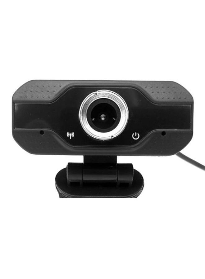 High Definition Auto Focus Webcam With Microphone Black/Silver - Image 2
