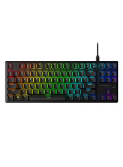 لوحة مفاتيح هايبر إكس الميكانيكية للألعاب وبإضاءة متعددة الألوان RGB