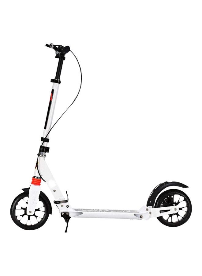Cool Baby Adjustable Kick Scooter White 98x104x38cm - Image 1