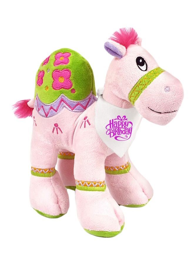 Caravaan Camel Plush Toy With Happy Birthday Printed Bandana 25cm  - Image 1