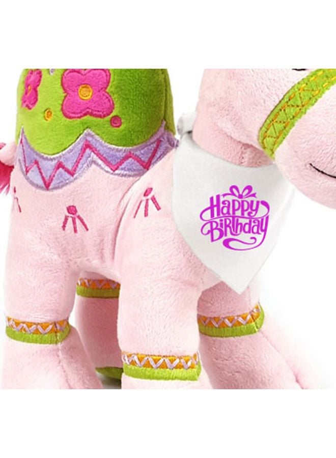 Caravaan Camel Plush Toy With Happy Birthday Printed Bandana 25cm  - Image 2