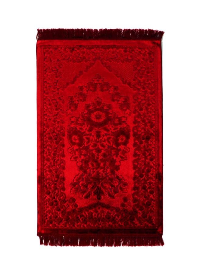 Museum Polyester Prayer Mat Red 70x120cm  - Image 1