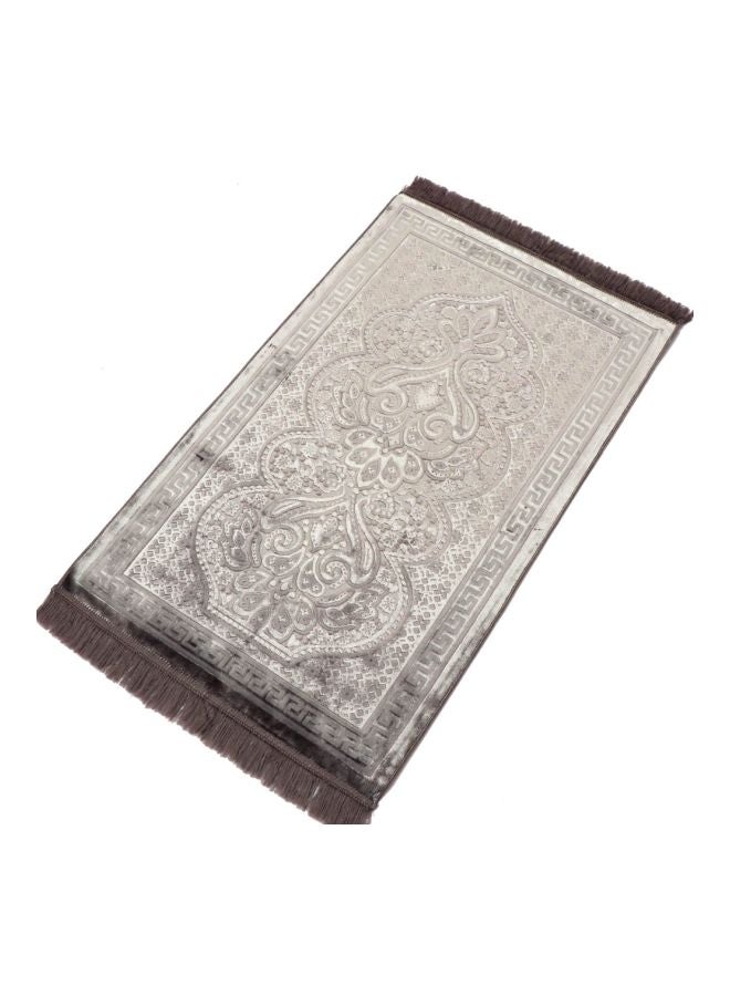 Museum Polyester Prayer Mat Grey/Brown 70x120cm  - Image 2