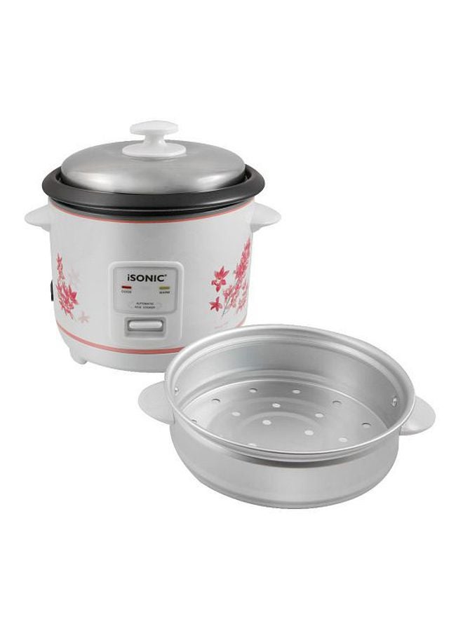 iSONIC - 3-In-1 Automatic Rice Cooker 1L 1.0 L 400.0 W IRC 757 White/Silver/Black - Image 1