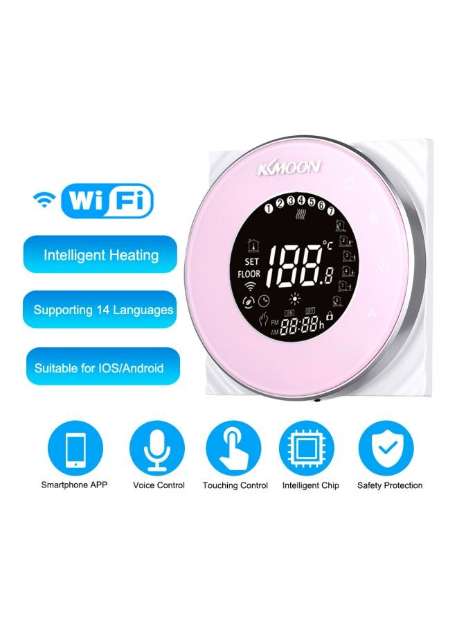KKmoon Digital Water Heating Thermostat 1.5W 1.5 W E8442P-2-A Pink - Image 5