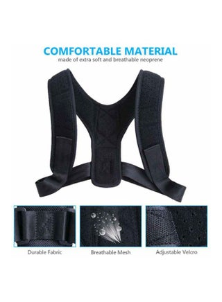 Adjustable Posture Corrector Back Support Brace Belt - view 2