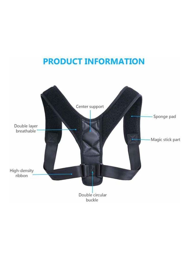 Adjustable Posture Corrector Back Support Brace Belt 