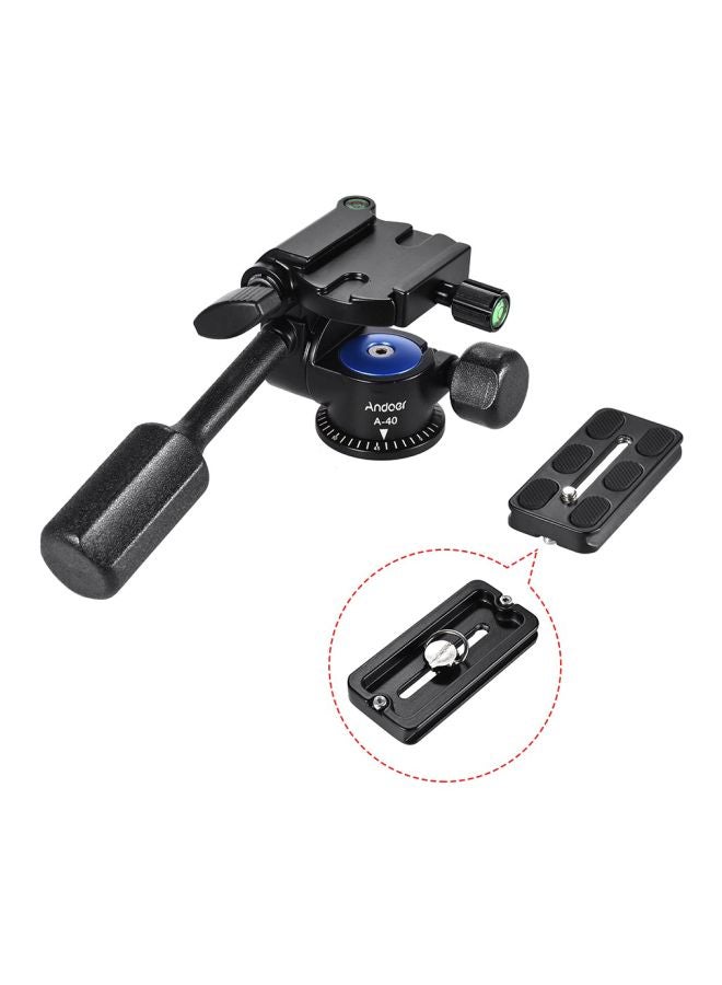 ANDOER 3-Way Camera Video Head Black  - Image 5