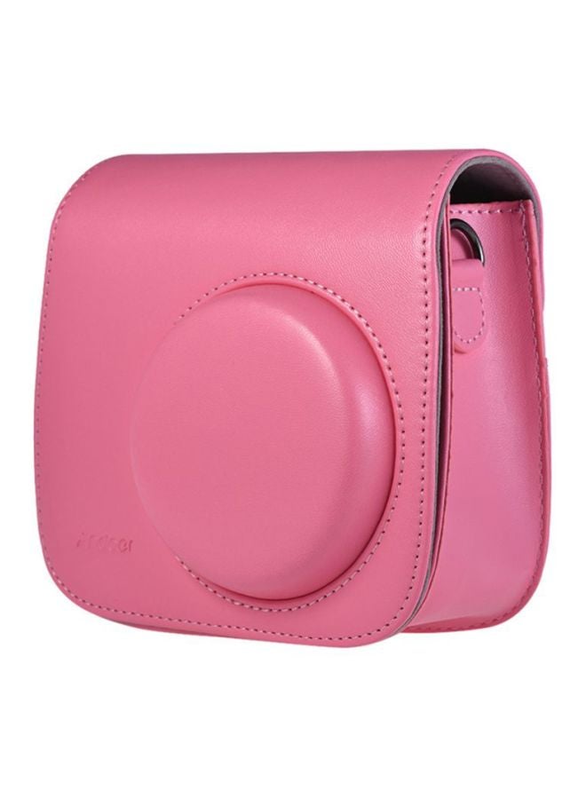 ANDOER Instant Camera Case Bag With Strap For Fujifilm Instax Mini 9/8/8+/8s Flamingo  - Image 3