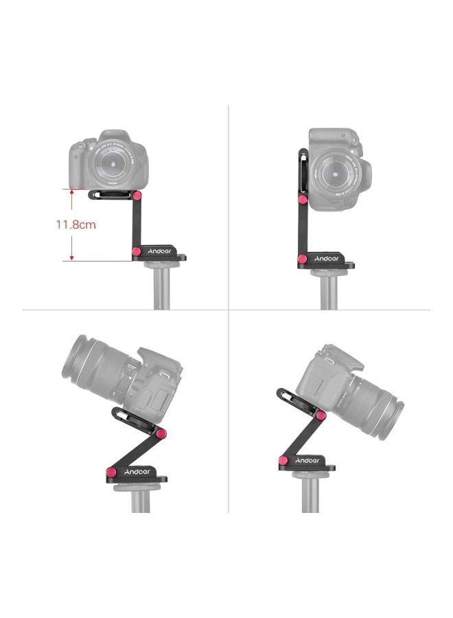 ANDOER Z Flex Tilt Ball Head Holder Black/Red  - Image 5