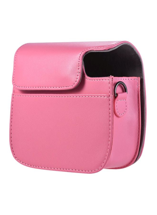 ANDOER Instant Camera Case Bag With Strap For Fujifilm Instax Mini 9/8/8+/8s Flamingo  - Image 2