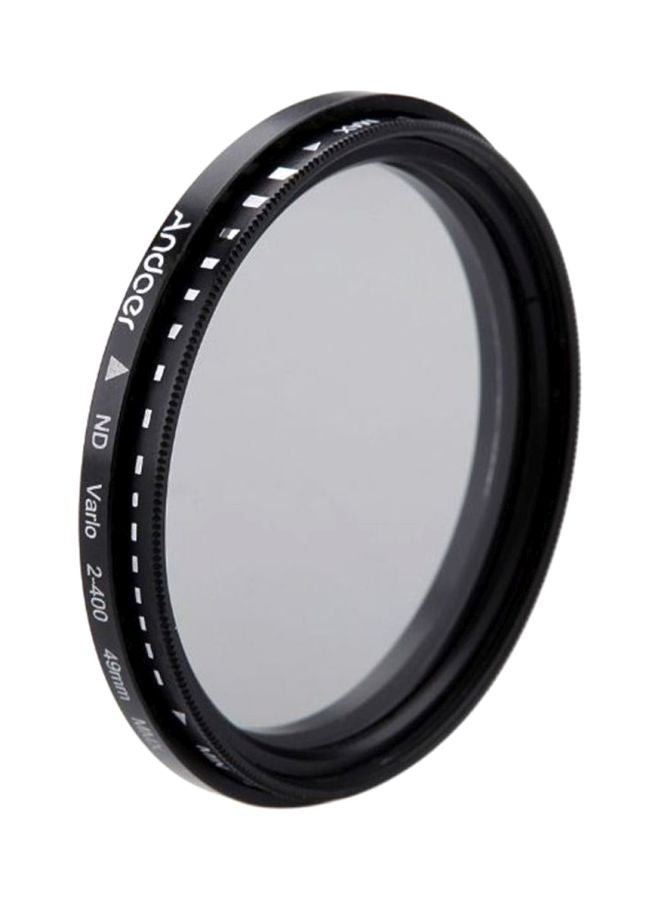 ANDOER Adjustable Neutral Density Filter 4.9cm Black/Clear  - Image 1