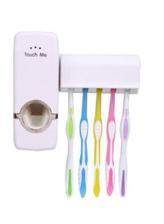 CYTHERIA Toothpaste Dispenser Set White 60x90x155cm  - Image 2