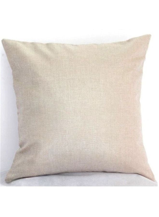 Sharpdo - Leaf Printed Pillowcase Combination Green/Beige 45x45cm - Image 1