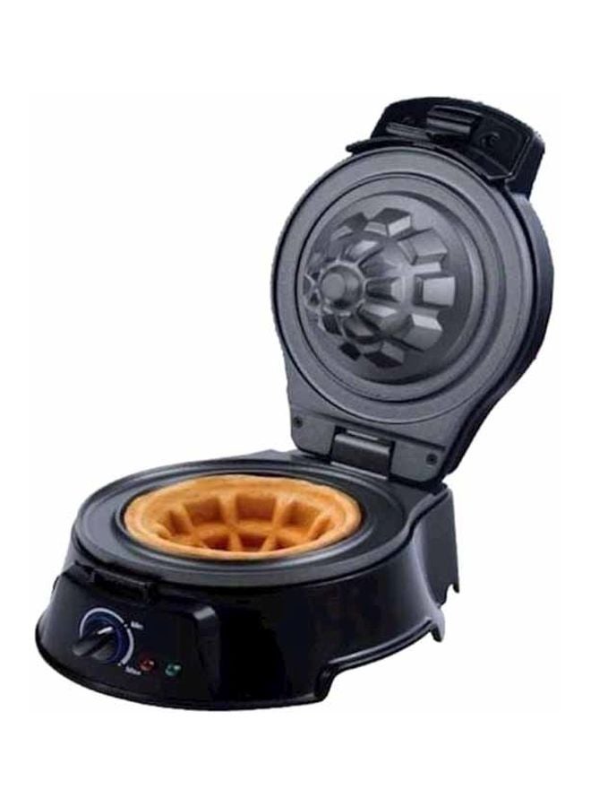 هوم ماستر ماكينة صنع الوافل بتصميم مخروط بقدرة 750 وات 750.0 W HM-313 أسود  - Image 1