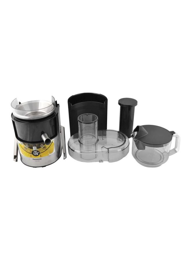 Panasonic Wide Tube Juice Extractor 500.0 W MJ-DJ01 Silver/Black - Image 5