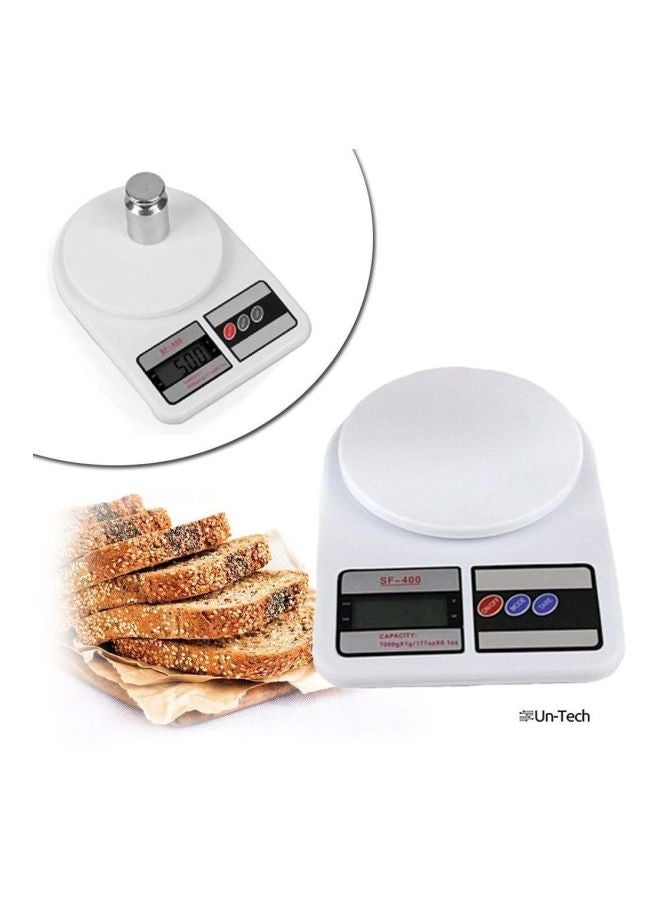 Sharpdo Digital Kitchen Weighing Scale White - Image 2