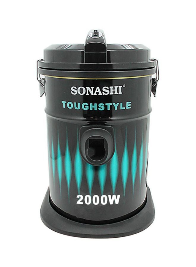 سوناشي - مكنسة كهربائية أسطوانية الشكل 21 L 2000 W SVC 9008D الأسود / الأزرق - Image 1