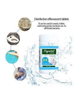 Generic Pool Cleaning Tablet With Floating Pool Dispenser Blue 15x10x15cm  - Image 4