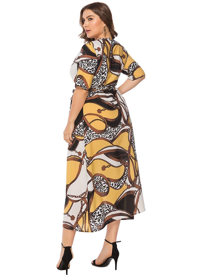 Allover Printed Boho Dress Multicolour  - Image 2