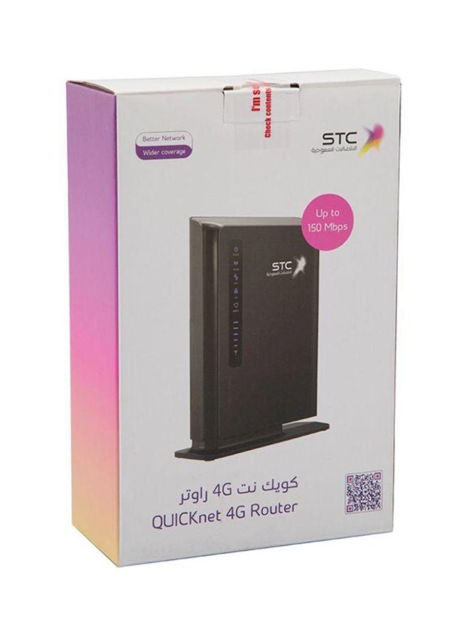 HUAWEI - E5172 4G Wifi LTE Router With Data SIM Card Black - Image 1