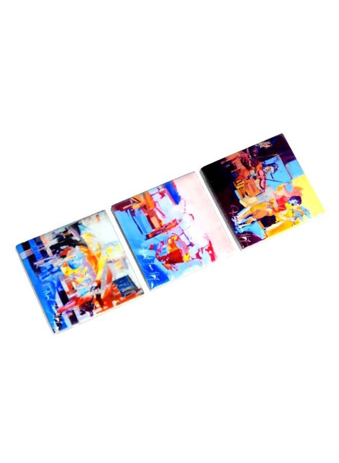 Biggdesign 3-Piece Special Artist Fridge Magnet Set Multicolour 5 x 5cm  - Image 2
