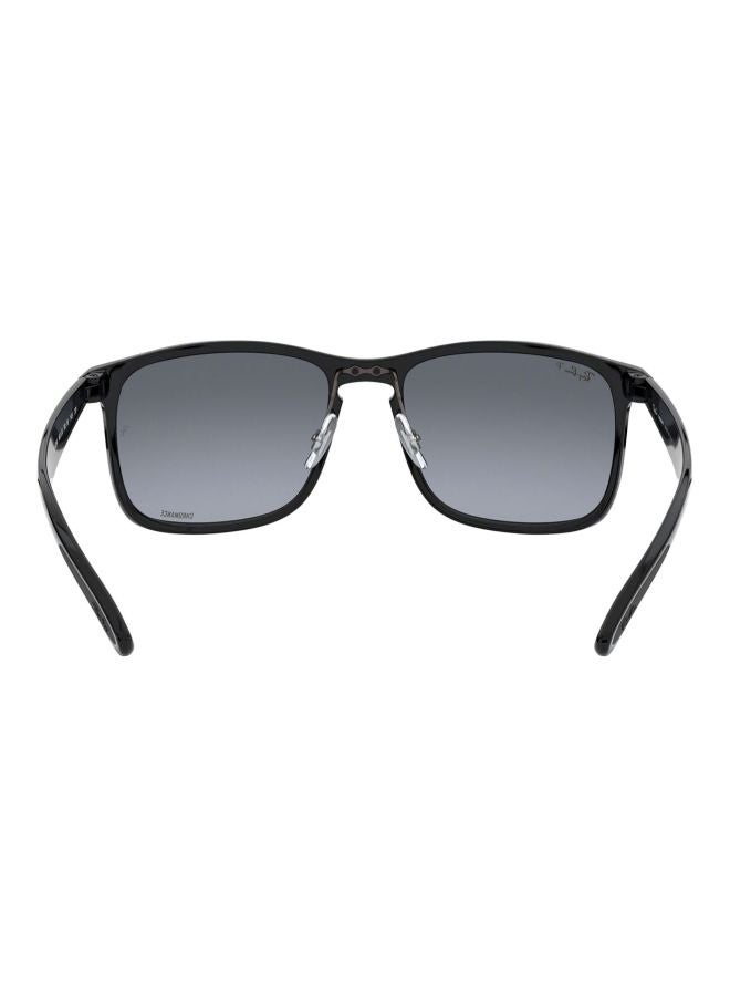 Ray-Ban Men's Square Sunglasses - RB4264 601/J0 - Lens Size: 58 mm - Black - Image 4
