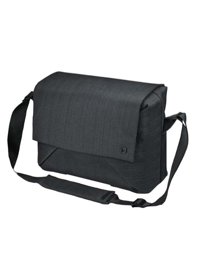 DICOTA Protective Messenger Bag For 15-Inch Laptops Black - Image 1