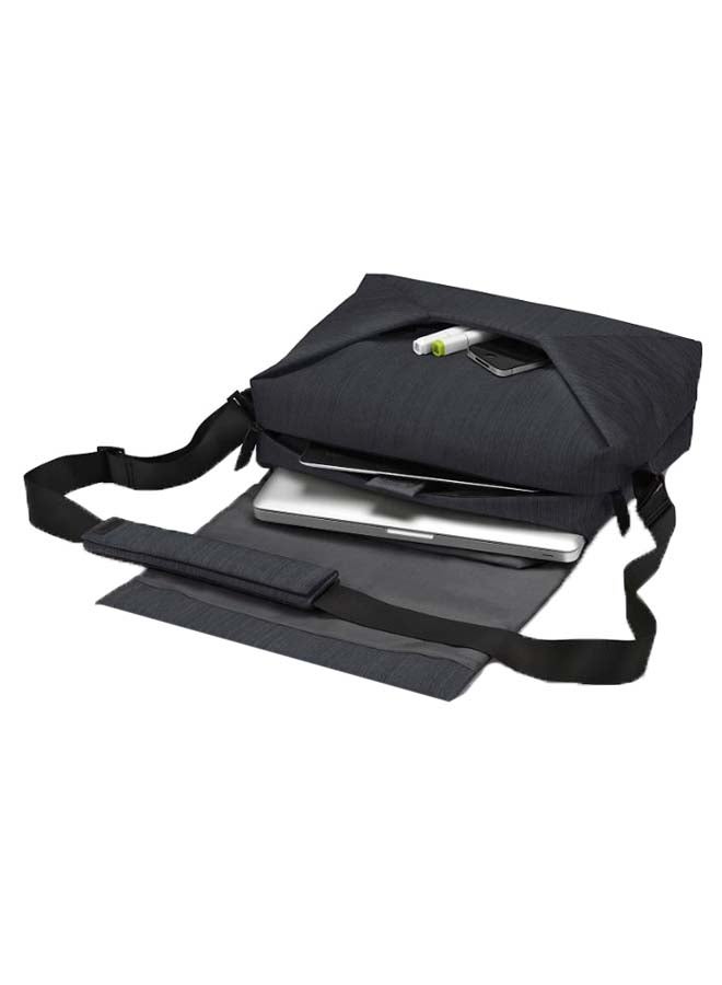 DICOTA Protective Messenger Bag For 15-Inch Laptops Black - Image 2