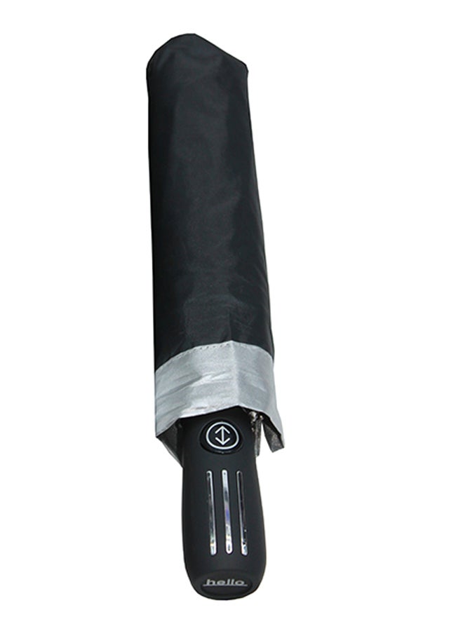 Hello Waterproof Automatic UV Protect Umbrella Black - Image 2