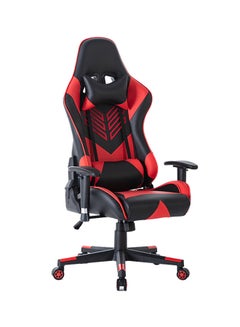Blitzed Gaming Chair With Head Pillow And Lumbar Cushion Seoul Red  - Image 3