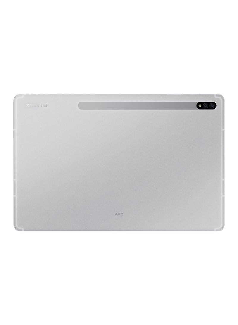 Samsung - Galaxy Tab S7 Plus 12.4-Inch, 8GB RAM, 256GB, Wi-Fi, Mystic Silver - Image 1