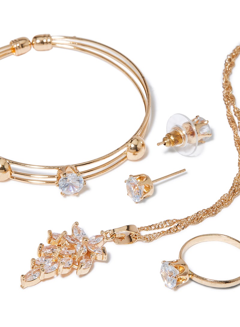 Rosh - 4-Piece Exquisite Design Jewellery Set - Image 1