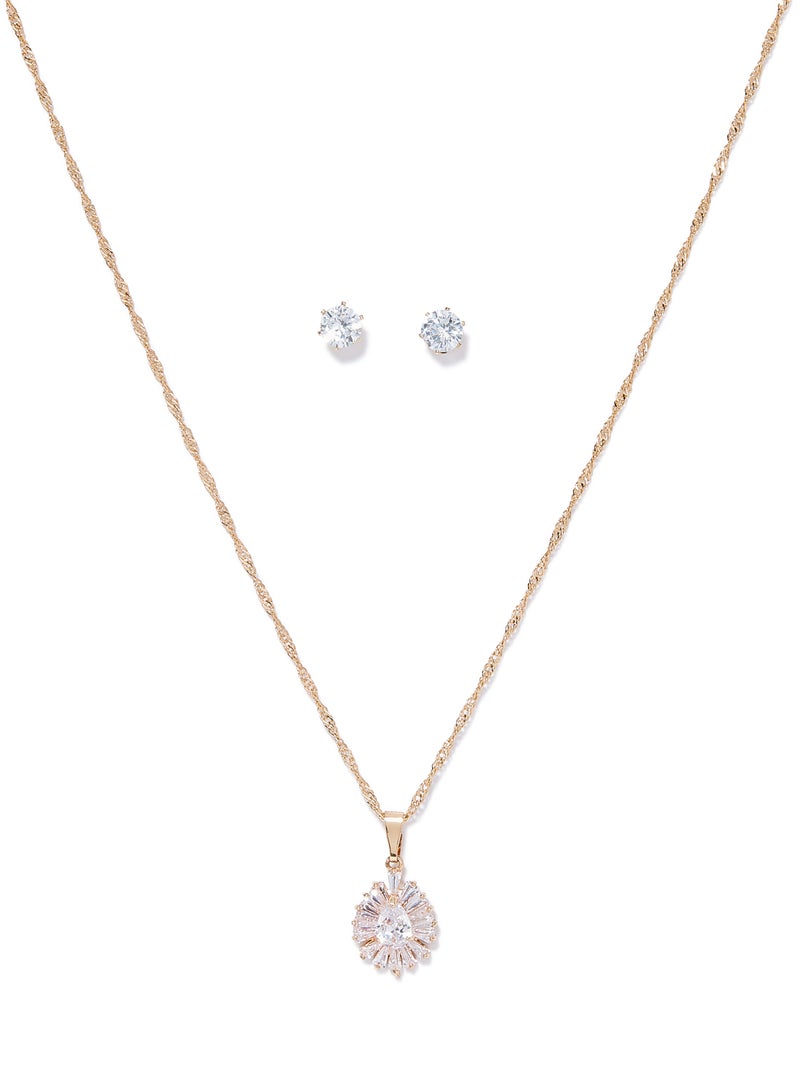 Rosh - 4-Piece Exquisite Design Jewellery Set - Image 1