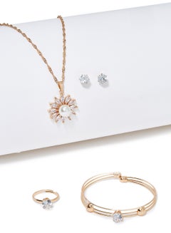 4-Piece Exquisite Design Jewellery Set