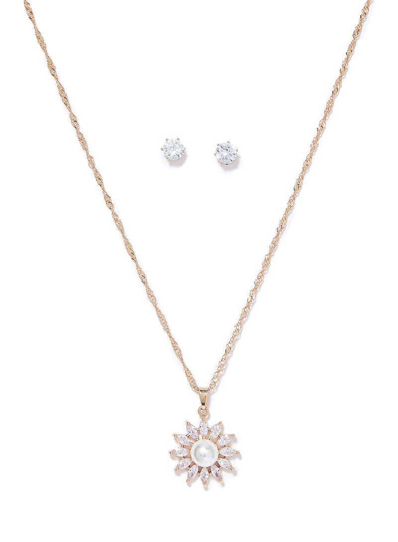 Rosh - 4-Piece Exquisite Design Jewellery Set - Image 1