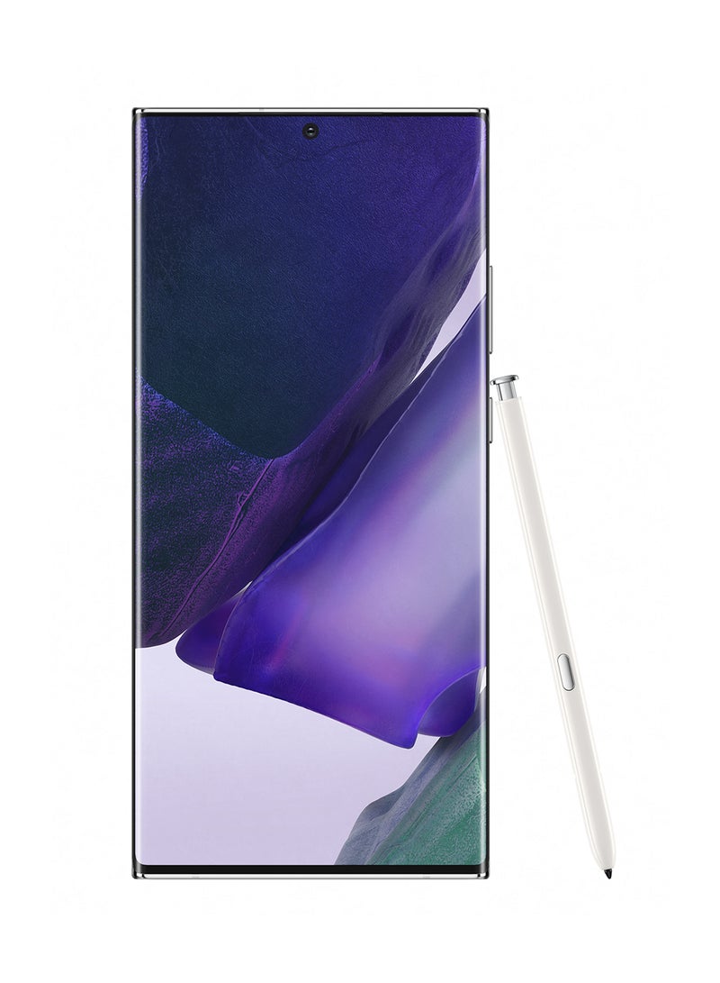 Samsung - Galaxy Note20 Ultra Dual SIM Mystic White 12GB RAM 256GB 5G - UAE Version - Image 1