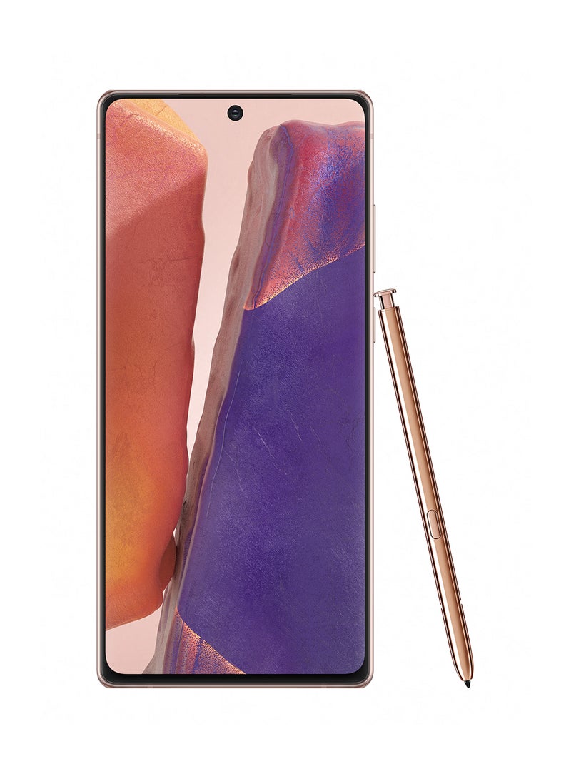 Galaxy Note20 Dual SIM Mystic Bronze 8GB RAM 256GB 4G LTE - International Version
