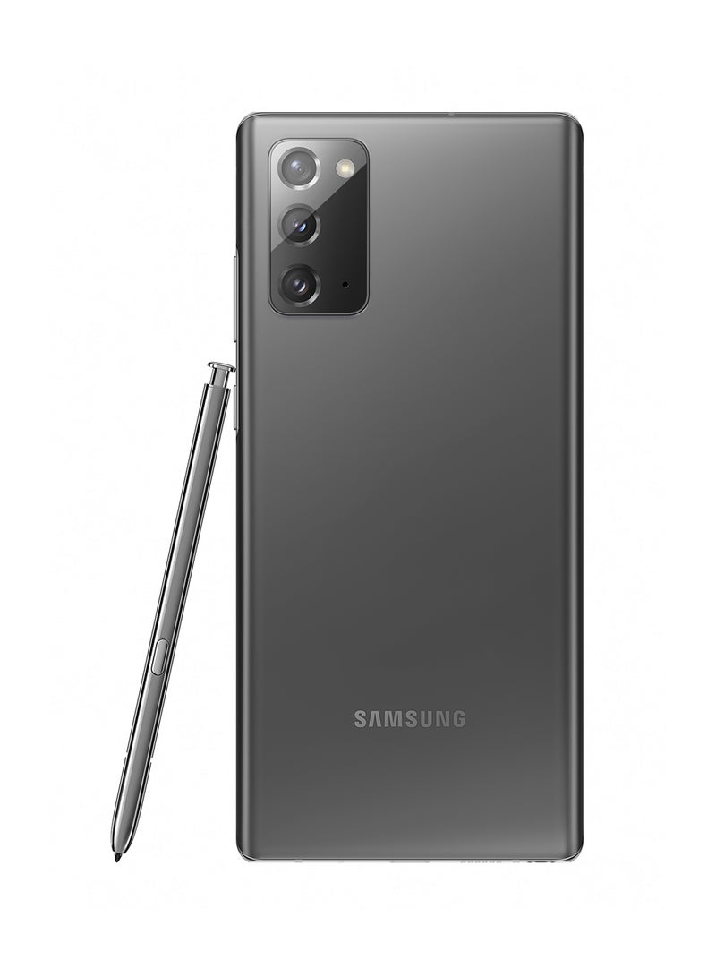 Samsung - Galaxy Note20 Dual SIM Mystic Gray 8GB RAM 256GB 5G - International Version - Image 1