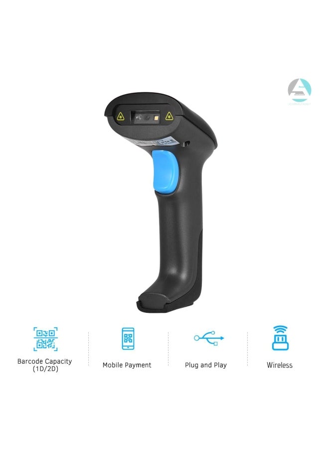 3-In-1 Handheld Wireless Bar Code Scanner Black/Blue - v1596449253/N39593828A_2